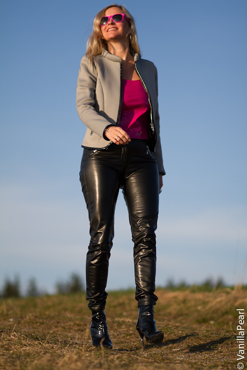 Leather pants from Arcanumfashion Be a star with leather pants made by Christina